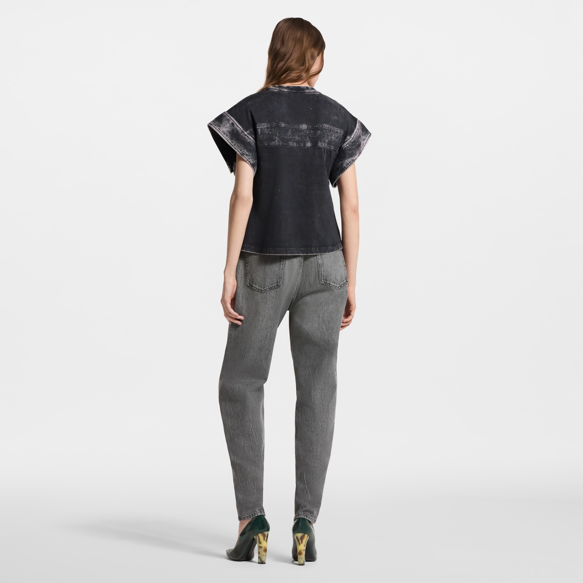 デニム パッチワーク Tシャツ ｜ルイ・ヴィトン 公式サイト - 1AKXKL
